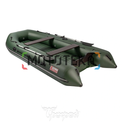 Лодка ПВХ Тонар Алтай А380 (зеленый, НДНД)