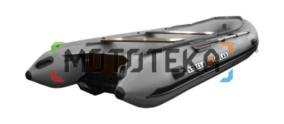 Лодка ПВХ SOLAR (Солар) 420 Strela Jet Tunnel серый Лодка ПВХ SOLAR (Солар) 420 Strela Jet Tunnel серый