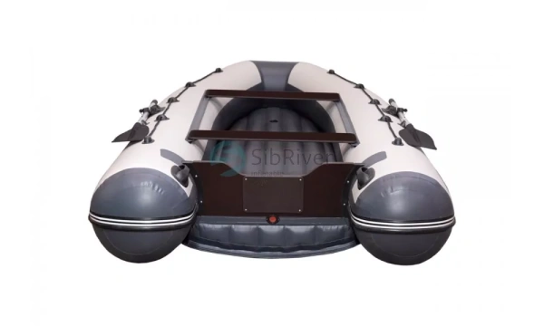 Лодка ПВХ SibRiver (Сибривер) Hatanga (Хатанга) PRO - 360 НДНД светло-серый/тёмно-серый | Мототека